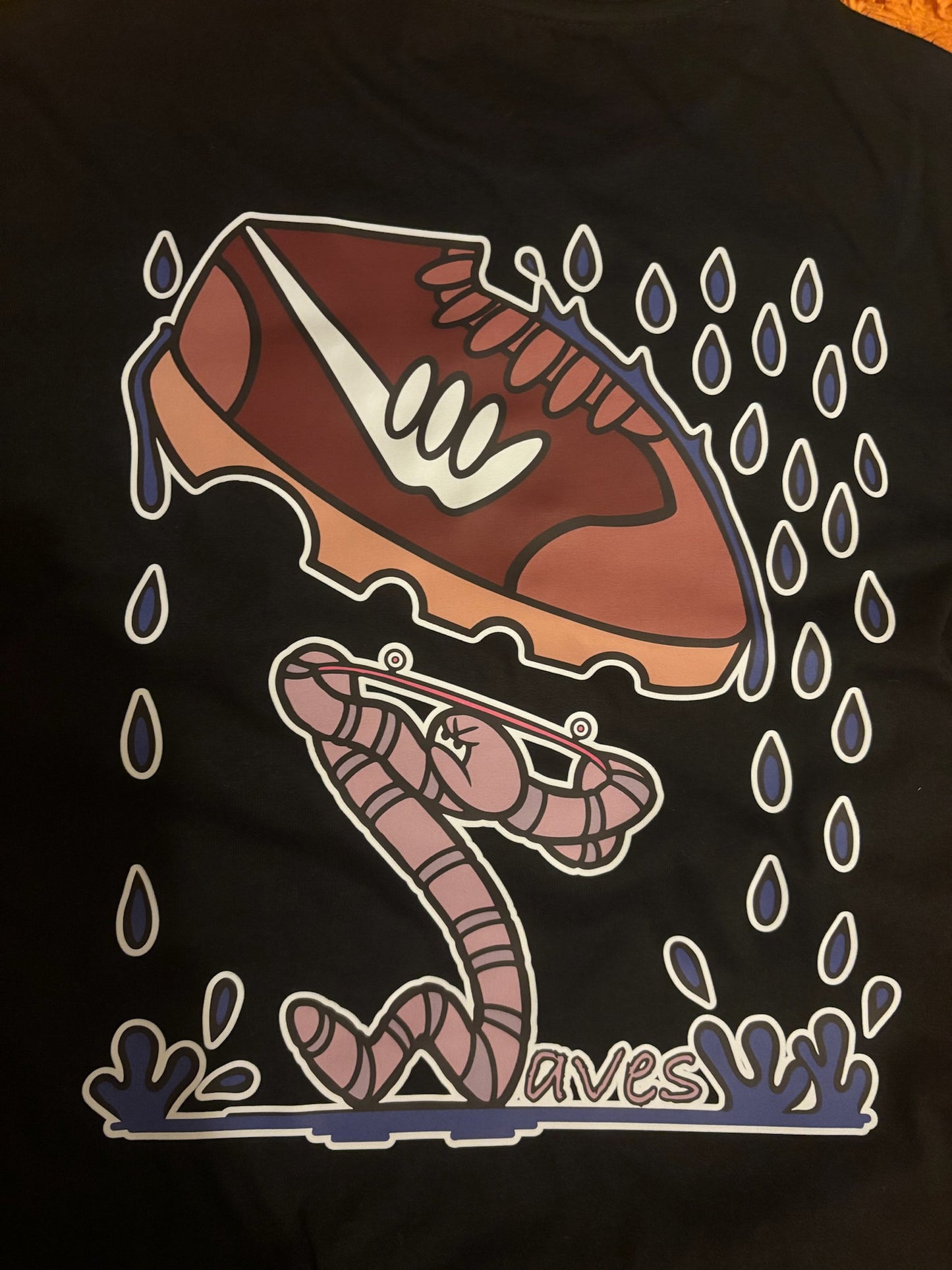 Kid's Rainy Day Oversized Organic Tee