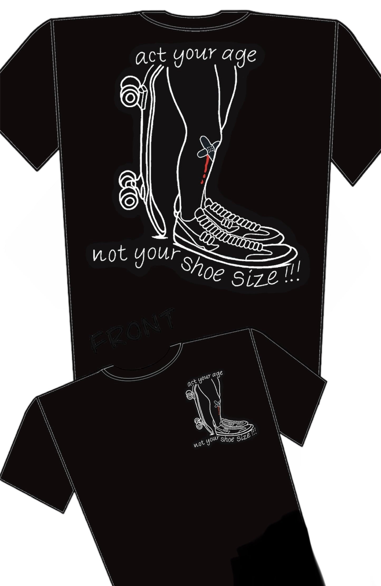 Act Your Age Organic Tee