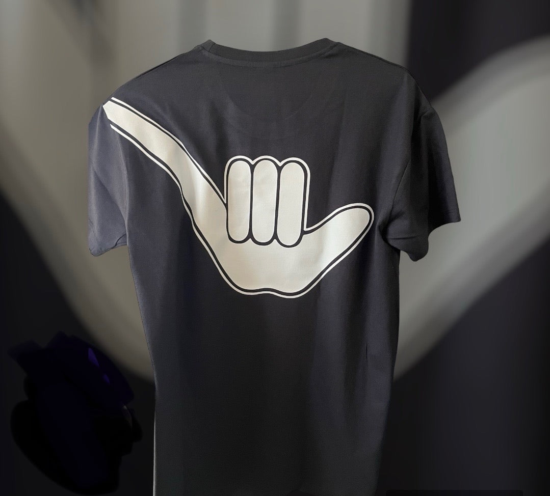 Men’s Shaka Tee Midnight Blue & White