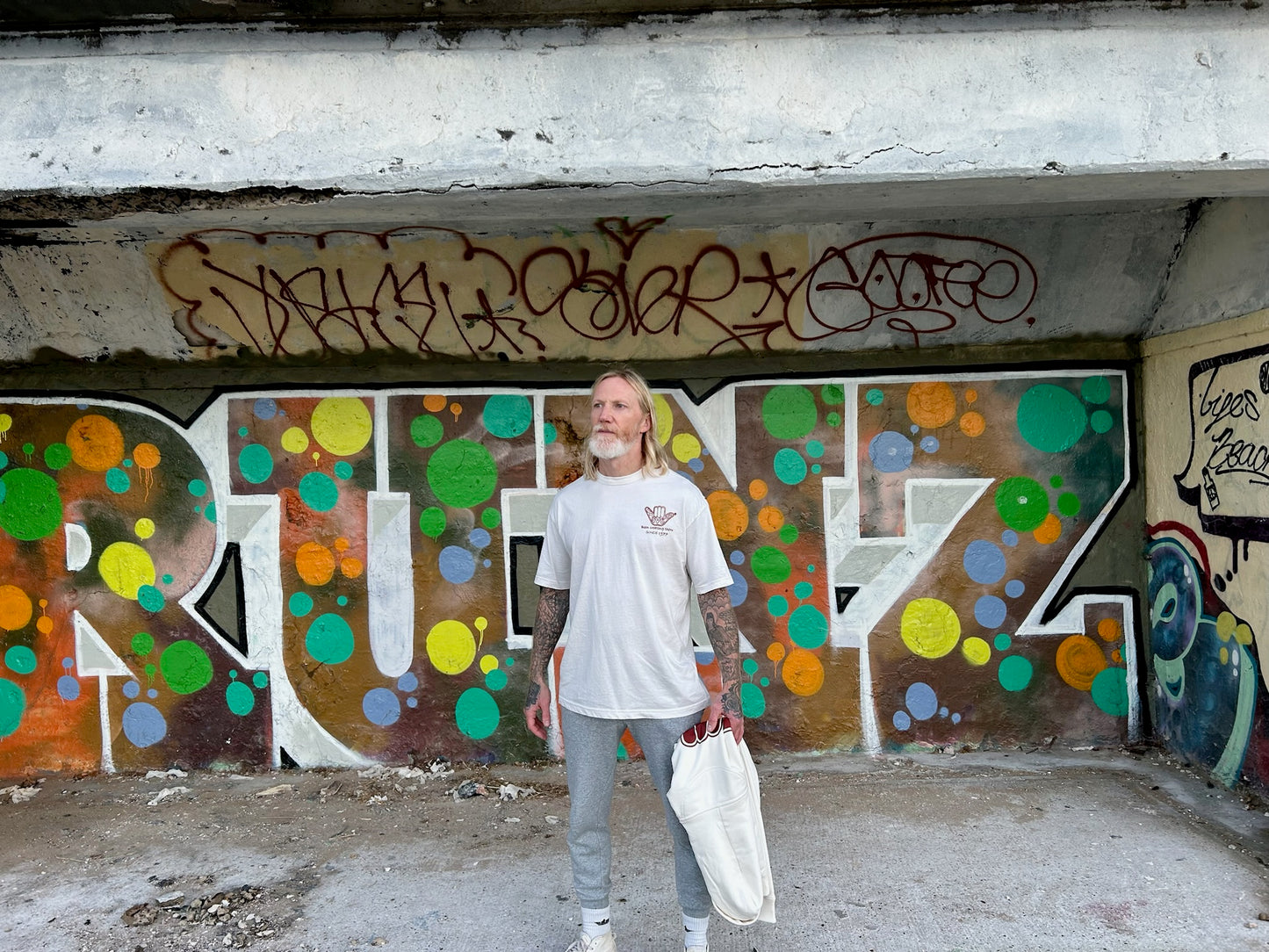 Oversized Organic Shaka Tee Various Colours