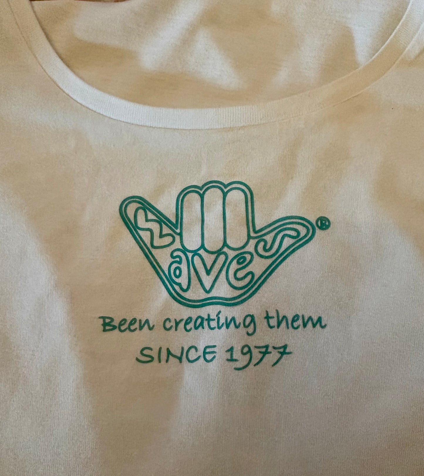Women’s Organic Waves Basic Tank - White