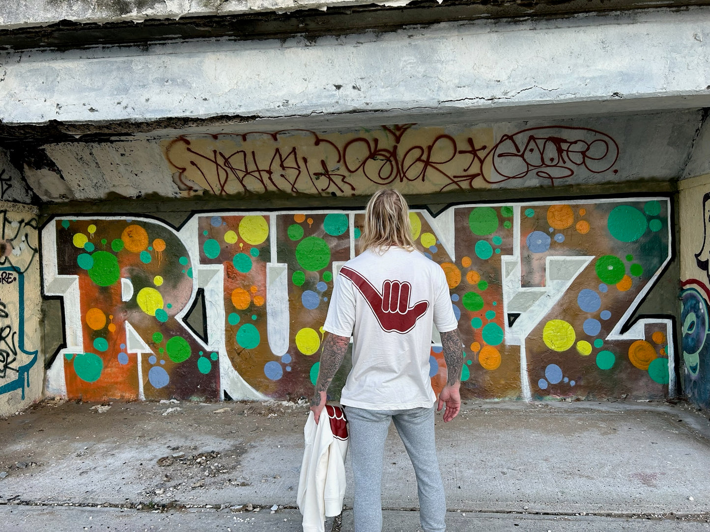 Oversized Organic Shaka Tee Various Colours