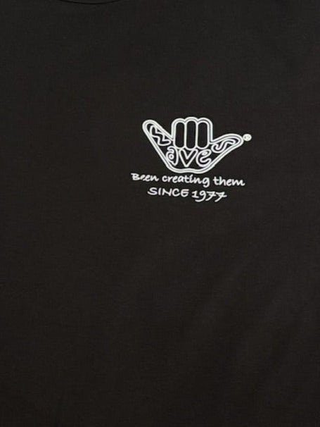 Worm Organic Relaxed fit Lucky Tee - Black