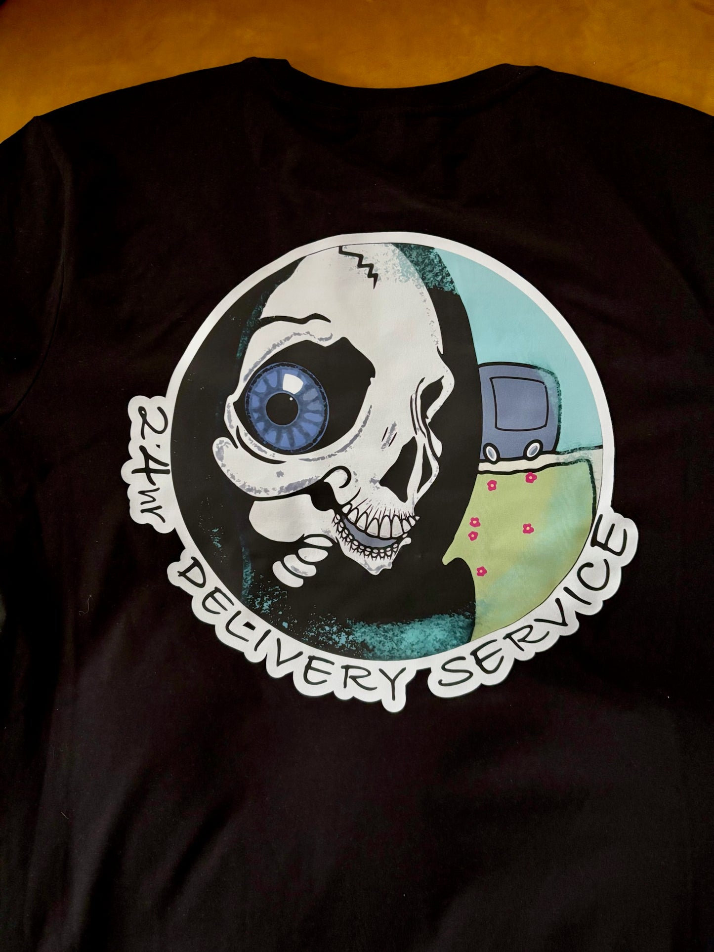 Kids Special Delivery Relaxed Fit Organic Tee - Black